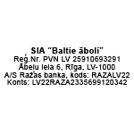 Rekvizīti, bez rāmja