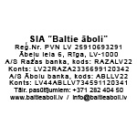 Rekvizīti, bez rāmja