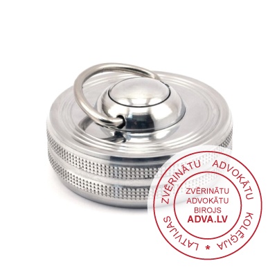 Advokāta zīmogs Ø 40mm S-R40